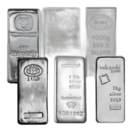 1kg Generic Silver Bar