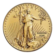 1 oz American Gold Eagle - BU (Year Varies)