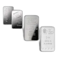 1 Oz Platinum Bar (Random Brand, No Assay Card)