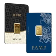 2.5 Gram Gold Bar (Random Brand, In Assay Card)