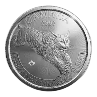 2017 1oz Canadian Silver Predator Series - Lynx