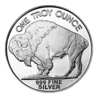 Silver Buffalo Round includes capsule