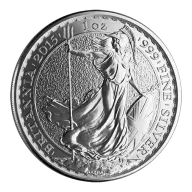 1 OZ GREAT BRITAIN SILVER BRITANNIA