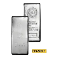 100 OZ SILVER BAR ROYAL CANADIAN MINT