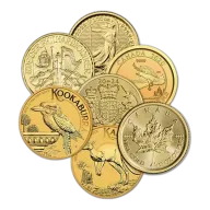 1/10 oz Gold Coin .9999 Fine - Random Brand - Secondary Market