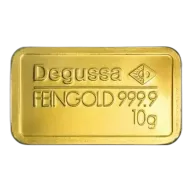 10g Gold Bar Degussa Pre-Owned