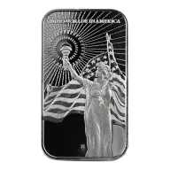 1 oz Asahi American Reserve Columbia Goddess .999 Silver Bar (New)