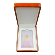 5g Gold Bar - PAMP 'Love Always' in Premium Walnut Display Box
