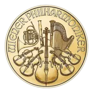 2026 Austrian Philharmonic 1/2oz Gold Coin