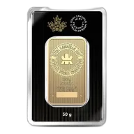 50 Gram (RCM) Royal Canadian Mint Gold Bar