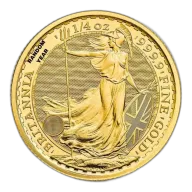 Great Britain 1/4 oz Gold Britannia BU (Year Varies)