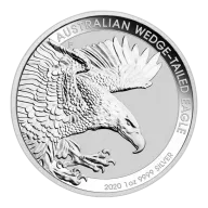2020 $1 Wedge-Tailed Eagle 1oz Silver BU Round