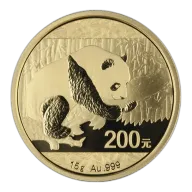 Chinese Gold Panda 15 gram (Varied Year)