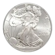 Walking Liberty Silver Round 1/4 oz