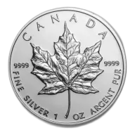 1 oz Maple Leaf Silver Coin