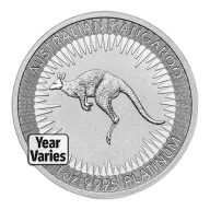 Australian Platinum Kangaroo 1 oz (Varied Year)
