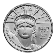 Pre-Owned 1/10 oz American Platinum Eagle Platinum Coin