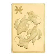 Pamp Suisse 1/2 Gram Gold Zodiac--Pisces