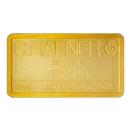 C.Hafner Gold 100g Minted Bullion Bar - Pre-Owned