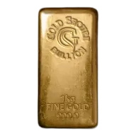 1 kg Goldsecure Cast Gold Bar 999.9