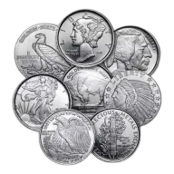 1/10oz Silver Round Various Mints