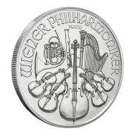 1 oz Austrian Platinum Philharmonic Coin (Various Years)