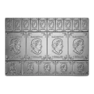2 oz Silver Bar - 2021 Royal Canadian Mint Maple Flex Bar