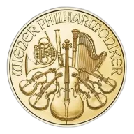 1 Oz Gold Austria Philharmonic - BU (Random Year)
