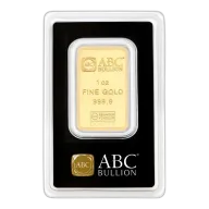 1oz ABC Gold Minted Bar