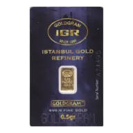 1 Half Gram Gold Bar - Random Manufacturer