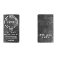 100 OZ SILVER BAR (.999 Pure Miscellaneous Mint Our Choice)