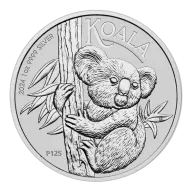 2024 $1 Silver Australian Koala 1 oz Brilliant Uncirculated
