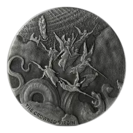 2019 Crowned Virgin Biblical Series 2oz Silver Coin