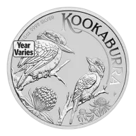 Australia 10 Oz Silver Kookaburra - BU (Random Year)
