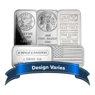 1 Troy oz Silver Bar .999 Fine Secondary Market