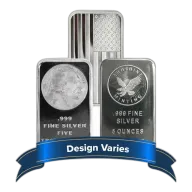 Pre-Owned 5 oz Silver Bar