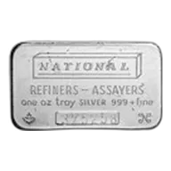 1 oz Silver Bar - National Refiners-Assayers (Canada)