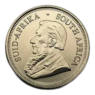 1/4 oz South African Mint Krugerrand Gold Coin