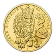 2026 Niue 1 oz Gold Czech Lion BU