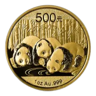 Chinese Gold Panda 1 Ounce 2013
