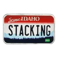 Idaho License Plate - Stacking Across America 1oz Silver Bar