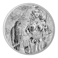 2025 Germania Valkyries: Arnhild 1 Oz Silver Round (New)