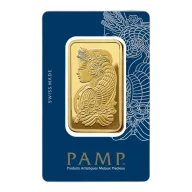 PAMP Lady Fortuna 100 gram Gold Bar (In Assay)