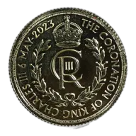 Great Britain 1/4 Oz. Gold 2023 King Charles Coronation