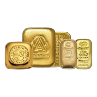 50 g Generic Gold Cast Bars 999.9