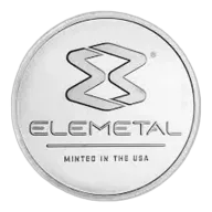 1 Oz Elemetal Silver Round