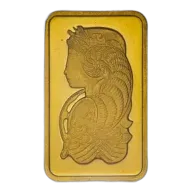 PAMP Suisse 10g Fortuna Minted Gold Bullion Bar Loose - Pre-Owned