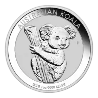 Australian Koala 1 Ounce Silver 2020