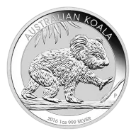 Australian Koala 1 Ounce Silver 2016
