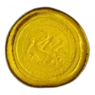 0.5 oz Gold Cast Bar Perth Mint - Pre-Owned